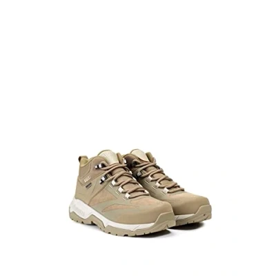 Afbeelding van Aigle Palka MTD Veterboots, Heren, Maat: 44, Beige Leer/ synthetisch