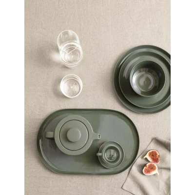Afbeelding van Tafelloper Marc O&#039;Polo Valka Oatmeal 40 x 150 cm
