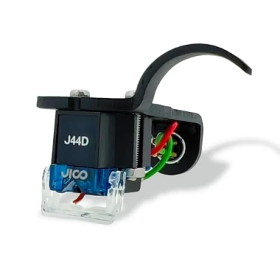 Afbeelding van JICO OMNIA J44D IMP DJ SD, black (Pre mounted on headshell) Concorde single pickup systeem