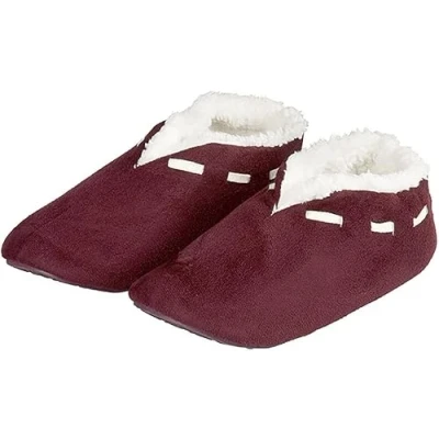 Afbeelding van Morethansocks Spaanse sloffen dames Donker Paars maat 41/42 Pantoffels 41