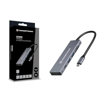Afbeelding van Dock USB C &gt;HDMI,2xUSB3.0,SD,100W PD 0.12m gr