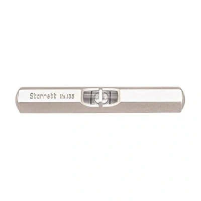 Afbeelding van Starrett 135A Pocket Level met gesatineerd vernikkeld oppervlak, maat 2 1/2&quot;