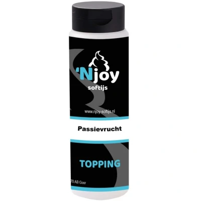 Afbeelding van NJOY Topping Passievrucht 500 Ml