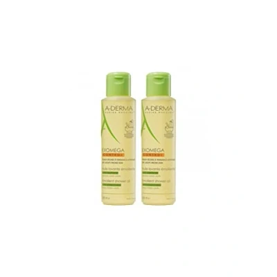 Afbeelding van A DERMA Exomega Control Emolliërende Reinigingsolie Antikras Set van 2 x 500 ml