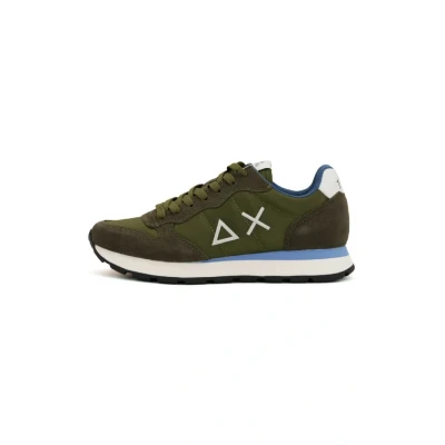 Afbeelding van Sun68 Heren kaki/camouflage sneakers maat 45