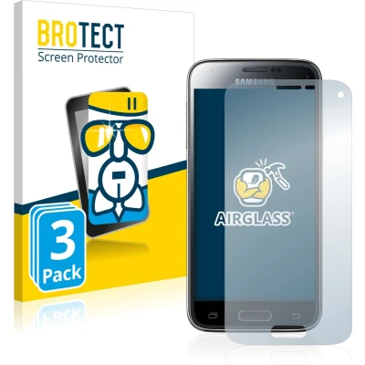 Afbeelding van BROTECT Screenprotector voor Samsung Galaxy S5 Mini SM G800F Folie Beschermfolie Beschermglas transparant (3 Stuks)