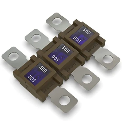 Afbeelding van Auprotec Mega Krachtstroomzekering, schroefzekering, 80 A 500 A, bruin, 3 stuks