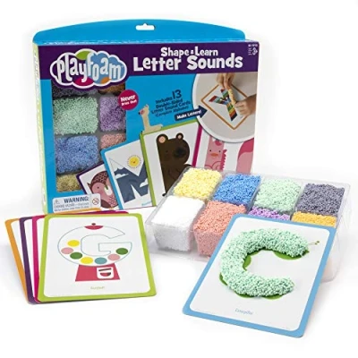 Afbeelding van Learning Resources Educational Insights Playfoam Vorm en Leren Brief Klinkend Kleuters Gereedheid Activiteit 21 Stuk Set