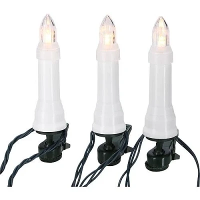 Afbeelding van KONSTSMIDE Led kerstboomkaarsen kerstversiering buiten,