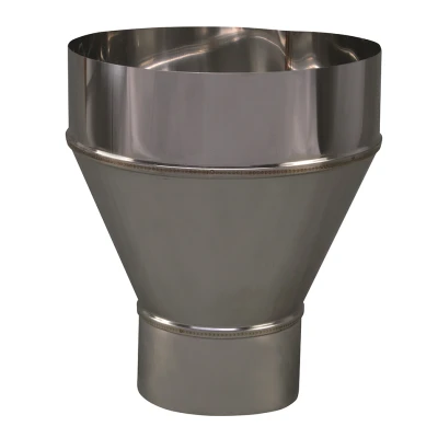 Afbeelding van Nedco EW RVS verloopstuk 109 mm uitw. 200