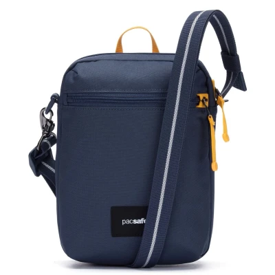 Afbeelding van Pacsafe GO Festival Crossbody 4.5 L Anti diefstal Tas Waterdicht Beveiligde RFID blokkerend Reistas Blauw