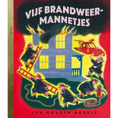 Afbeelding van Vijf brandweermannetjes (Hardback)