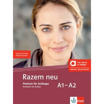 Afbeelding van Razem neu A1 A2 Hybride Ausgabe allango. Kursbuch mit 2 Audio CDs inklusive Lizenzschlüssel allango (24 Monate): Polnisch für Anfänger. ... Monate)