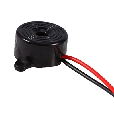 Afbeelding van GLOGLOW 12V 85dB elektronische zoemer 3 24V actieve piëzo geluid alarm duur toon lengte 100mm