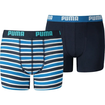 Afbeelding van Puma Basic Boxer Printed Stripes 2P Boxershort Set