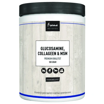 Afbeelding van Frama Best For Pets Glucosamine Collageen MSM 500gr