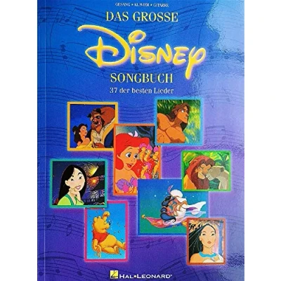 Afbeelding van Piano, Vocal and Guitar (songbooks) Das Grosse Disney Songbuch zang en gitaar