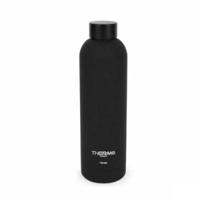 Afbeelding van Thermosfles ThermoSport Soft Touch Zwart 750 ml (6 Stuks)