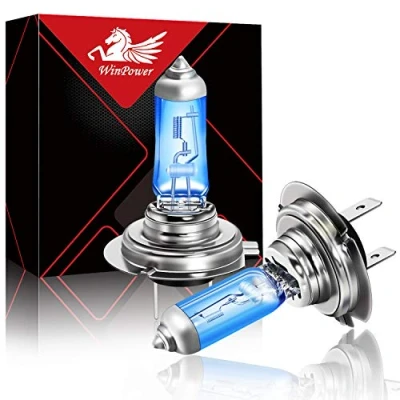 Afbeelding van WinPower H7/PX26d 100W Halogeen Koplamp 5000K Super Heldere Xenon Warm Wit Grootlicht Lamp 12V Auto Mistlamp Motorfiets Lampen, 2 Stuks