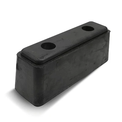 Afbeelding van DOJA Barcelona Rubberen buffer voor vrachtwagens, verpakking van 2, parkeerstopper, garage, 240 x 80 89 mm, rubber, vrachtwagenaccessoires, aanhangers, caravanaccessoires, garagebuffer,