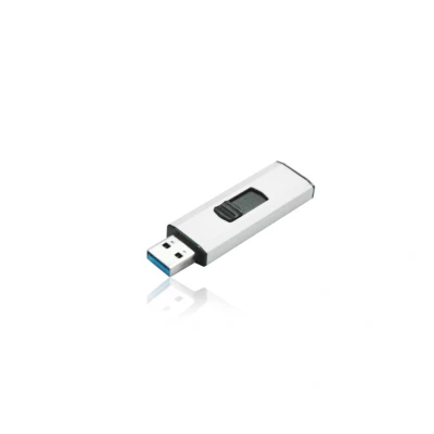Afbeelding van Q Connect USB stick 64GB 3.0 met schuifmechanisme Zilver