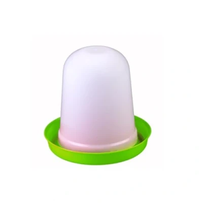 Afbeelding van Kippendrinkbak, 3, 5 of 8 liter, groen, verwarmbare drinkbak voor kippen, waterdispenser, automatische waterbak, drinkbakken, kippenaccessoires, gevogelteaccessoires, kweek, vogelbad (3 liter)