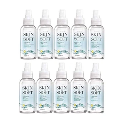 Afbeelding van Avon Skin So Soft 10x 150ml droge olie bodyspray met jojobaolie en citronella