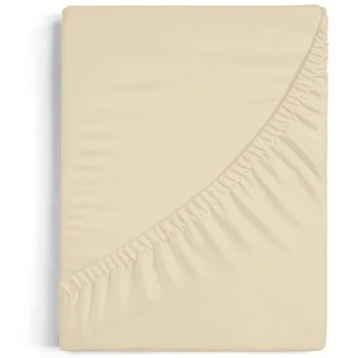 Afbeelding van Burrito Blanco Hoeslaken, A8, 100% katoen, 90 x 190/200 cm, beige