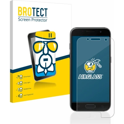 Afbeelding van BROTECT Screenprotector voor Samsung Galaxy A3 2017 Folie Beschermfolie Beschermglas transparant
