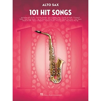 Afbeelding van Hal Leonard 101 Hit Songs alto sax