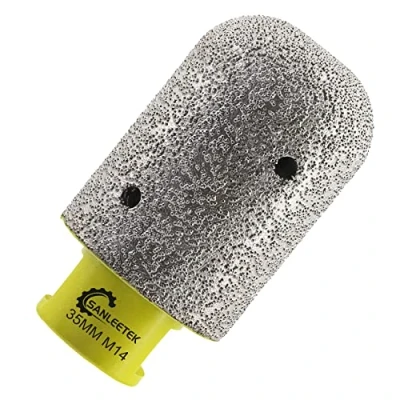 Afbeelding van SANLEETEK Diamantfrees met vingers, 35 mm, voor bestaande gaten, verbreding, tegels, porselein, keramiek, marmer, graniet, kunststeen, M14 schroefdraad