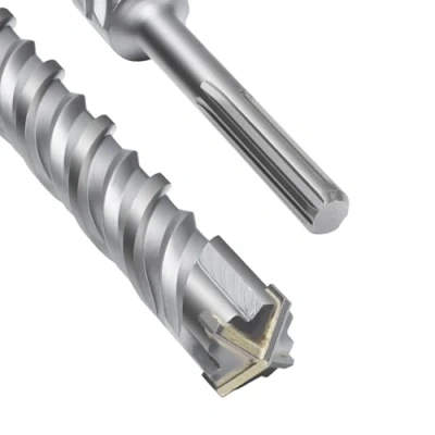 Afbeelding van SDS Max boor 40 x 460 mm, betonboor met 4 hardmetalen snijkanten en dubbele gewricht, hamerboor voor beton, steen, natuursteen