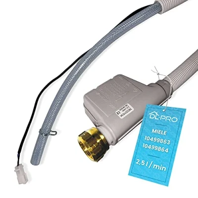 Afbeelding van DL pro Aquastop toevoerslang, 1,8 m, compatibel met Miele 2,5 l/min 10499862, 10499863, 10499864, 7638500, voor vaatwasser, m