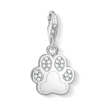 Afbeelding van Thomas Sabo Bedelhanger voor dames, poot, 925 Sterling zilver, 1339 051 14, Zirkonia