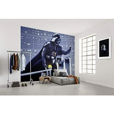 Afbeelding van Komar Vliesbehang Star Wars Classic Vader Join the dark Side (set)