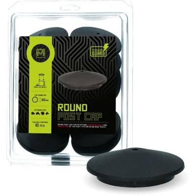 Afbeelding van ZoneGuard Rond paalkapje 10 stuks 80 mm