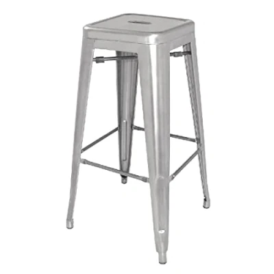 Afbeelding van Bolero Bistro gegalvaniseerd stalen barkruk (4 stuks)