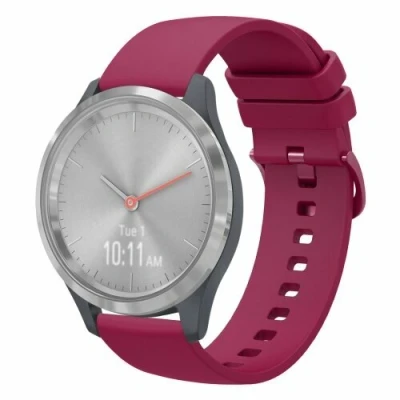 Afbeelding van Huawei GT 4 41mm Soft siliconen bandje Wijnrood