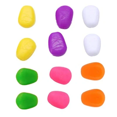 Afbeelding van 60 stks Vissen Lokt Soft Topwater Karpervissen Maïs 6 Kleuren Drijvende Kunstmatige Pop up Baits(mix （Geel, Paars, Wit, Groen, Roze, Oranje）)