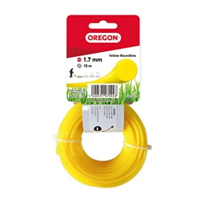 Afbeelding van Oregon 69 350 Y Gele ronde grastrimmerlijn/draad voor grastrimmers en bosmaaiers, 1,7 mm x 15 m