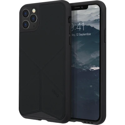 Afbeelding van UNIQ Transforma Back Cover hoesje voor Apple iPhone 11 Pro Max Zwart