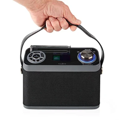 Afbeelding van DAB+ radio Nedis (8W, Alarmklok, Bluetooth)
