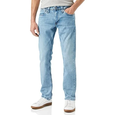 Afbeelding van Pepe Jeans heren cash broek, 000 denim (Vx5), 28W x 32L