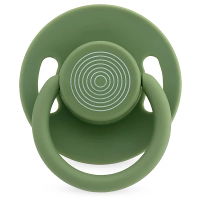 Afbeelding van Weebaby Cool Groen No.2 6 18 mnd Ronde Siliconen Fopspeen MW028364