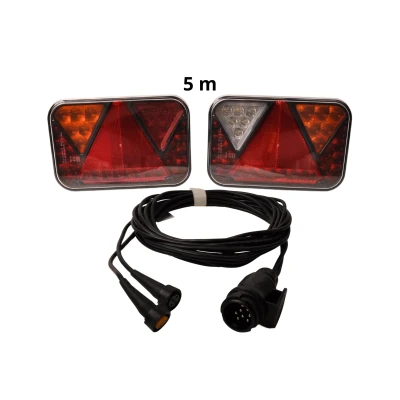 Afbeelding van Aanhangwagendirect Fristom LED verlichtingsset 5 meter 13 polig canbus