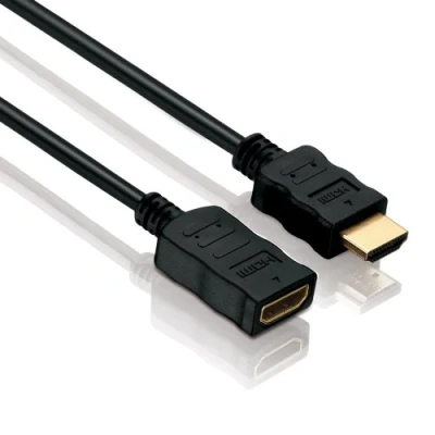 Afbeelding van HDMI A M/F 2m 2 m Type (Standard) Black