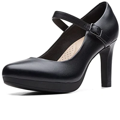 Afbeelding van Clarks Ambyr Shine Pomp voor dames, zwart, 40 EU