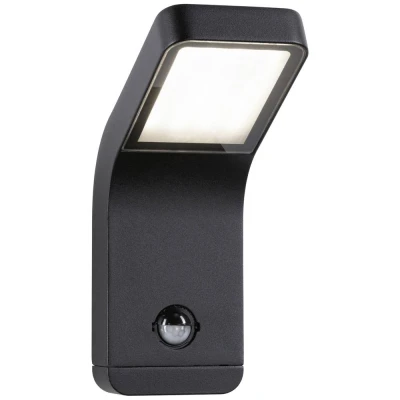 Afbeelding van Paulmann Kulma PIR Wand anthrazit 94745 Buitenlamp (wand) LED 7.5 W Antraciet