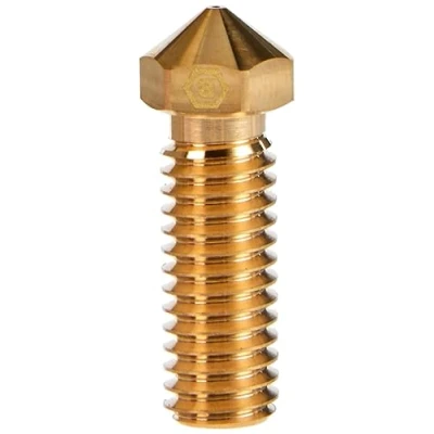 Afbeelding van BROZZL Volcano 1,75 mm mondstuk messing 0,4 diameter voor E3D Hotend en Artillery Sidewinder X1