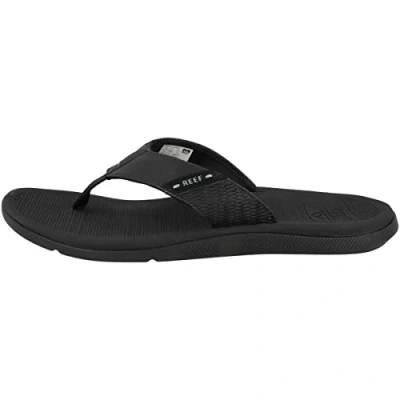 Afbeelding van Slipper Reef Men Santa Ana All Black Schoenmaat 40